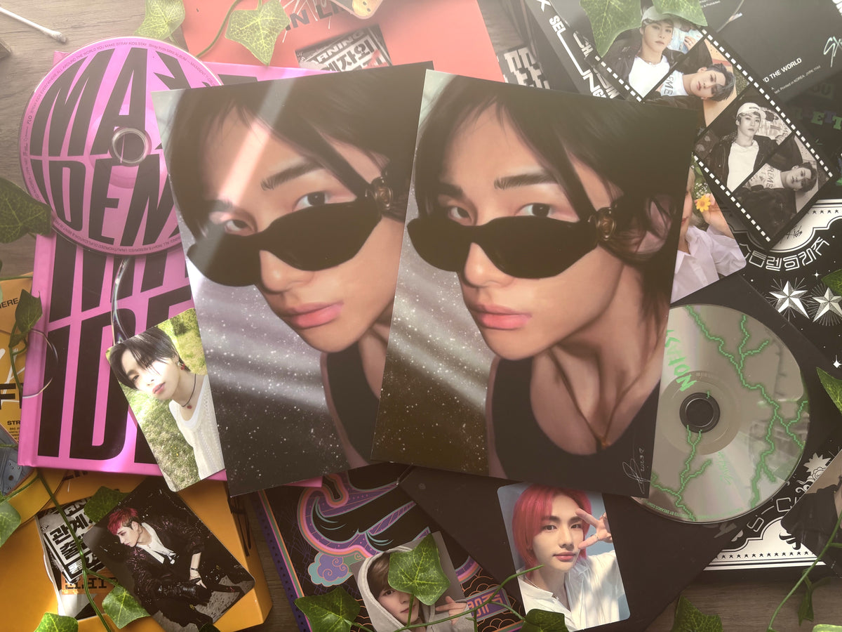 Hyunjin Versace A5 Soft Touch Print